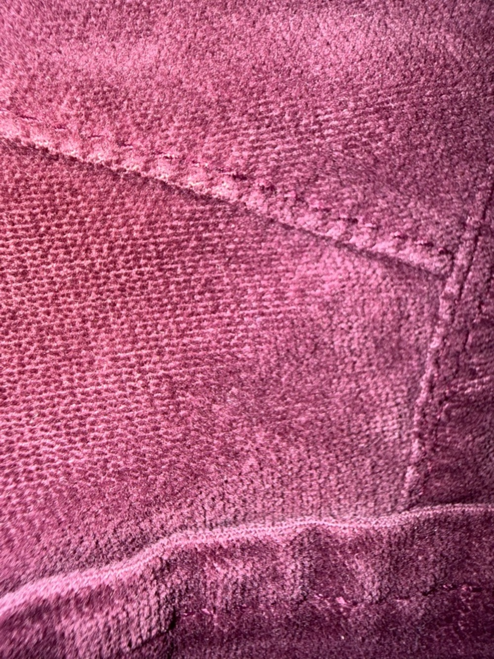Free People Womens Wine Velvet Pants XS - Picture 9 of 10